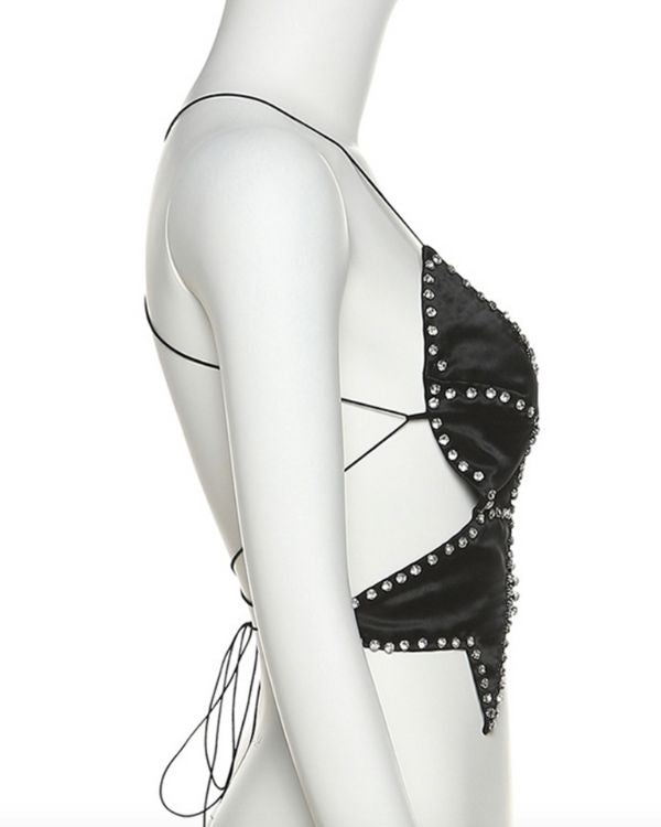 Trendiges Design des Schmetterling Crop Tops