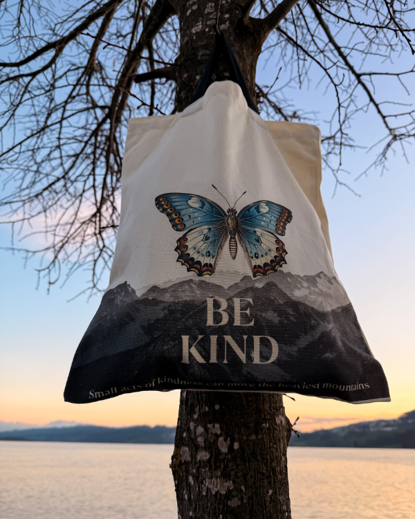 Stofftasche | Tote Bag Be Kind Mountain Edition