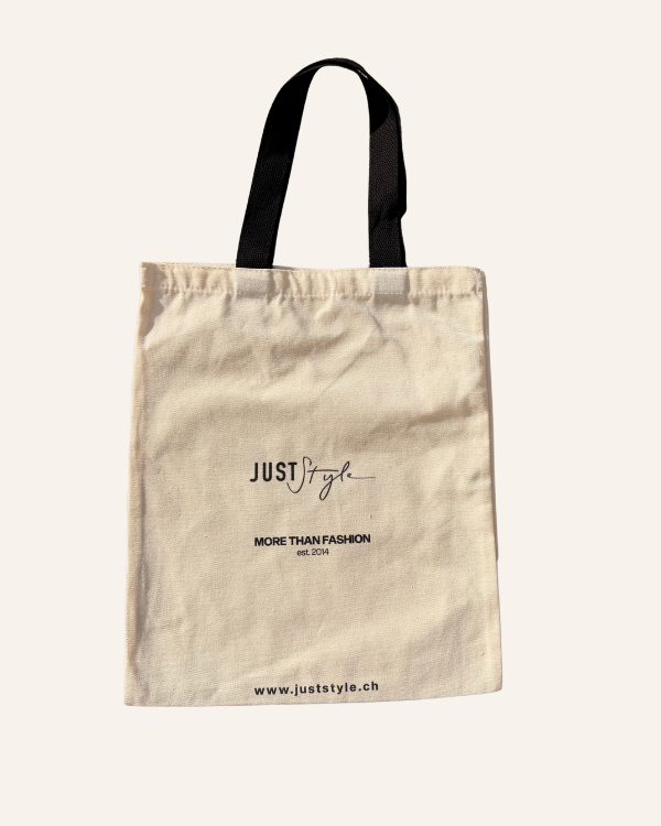 Just Style Schweiz Stofftasche Tote Bag Canva Shopper 