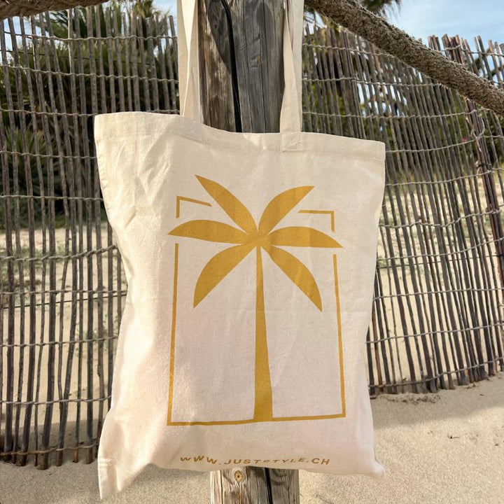 Bio-Stofftasche | Organic Tote Bag Natural | Dolce far f*cking niente