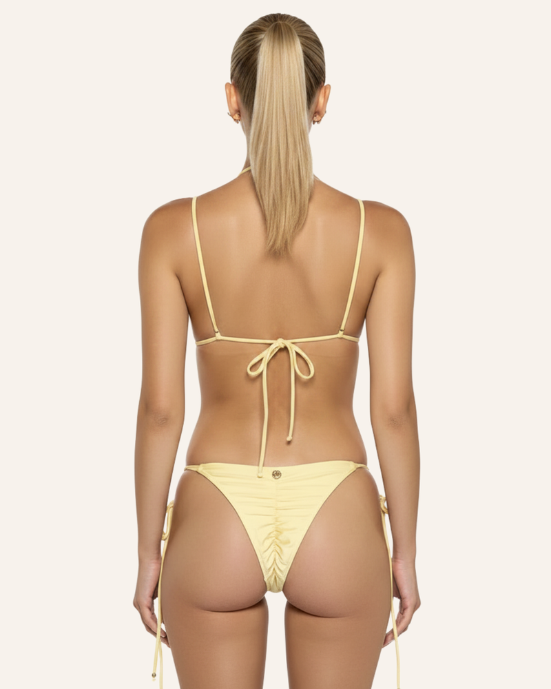 Sexy Damen Bikini in Hellgelb