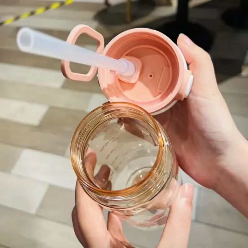 Süsse Kinder Trinkflasche 550ml mit Bären Motiv 