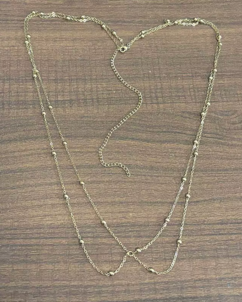 Minimalistischer Wasserfester Körperschmuck | Schlichte Hüftkette