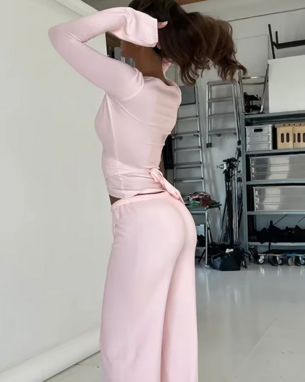 Yoga-Wrap-Top für elegante Looks