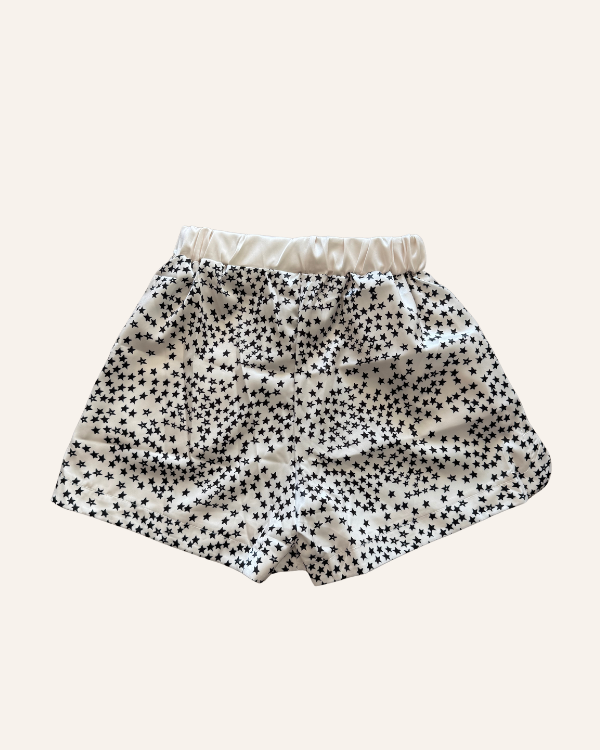 super weiche und luftige Damen Shorts kurze Hosen mit Sternen 