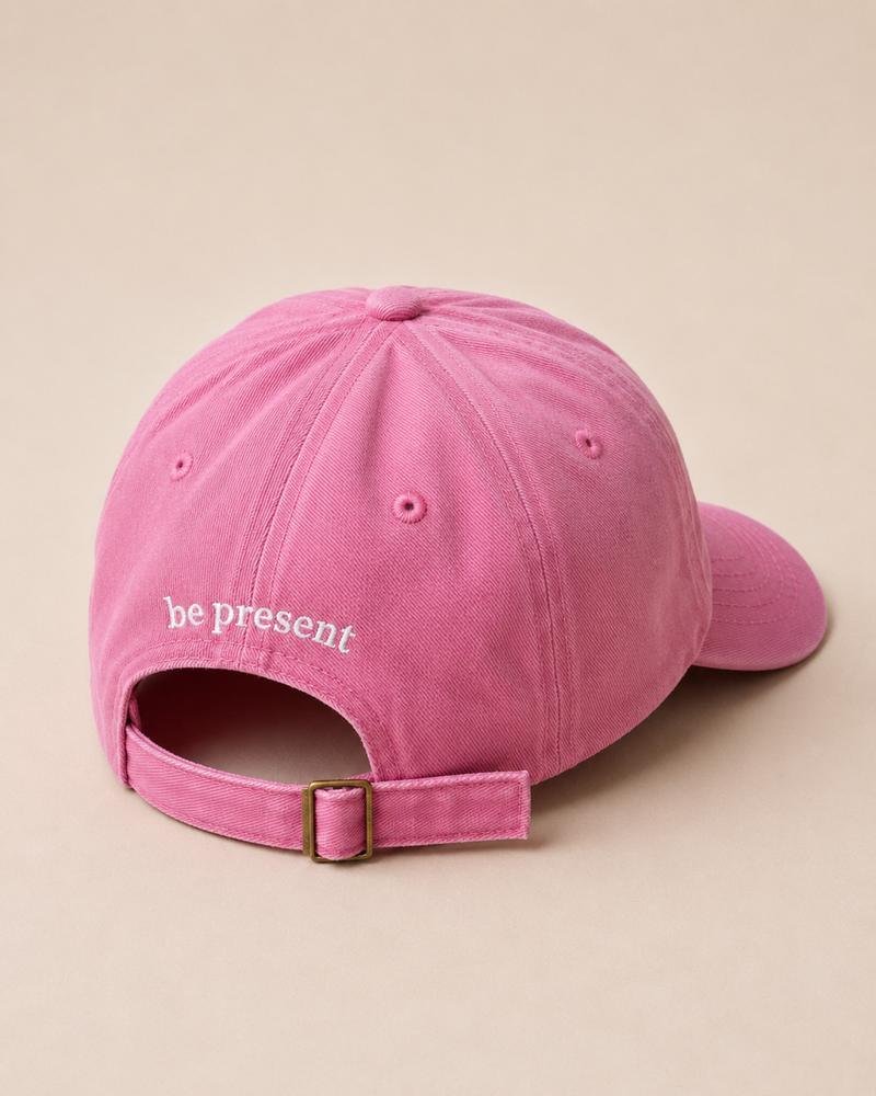 Cap „Tutto Passa“ – Washed Vintage Baseball Cap mit Stickerei