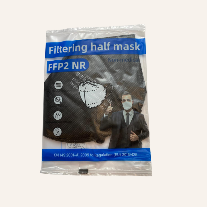 Schwarze FFP2 Schutzmasken