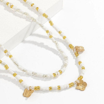 Bauchketten Set Pearl Butterfly