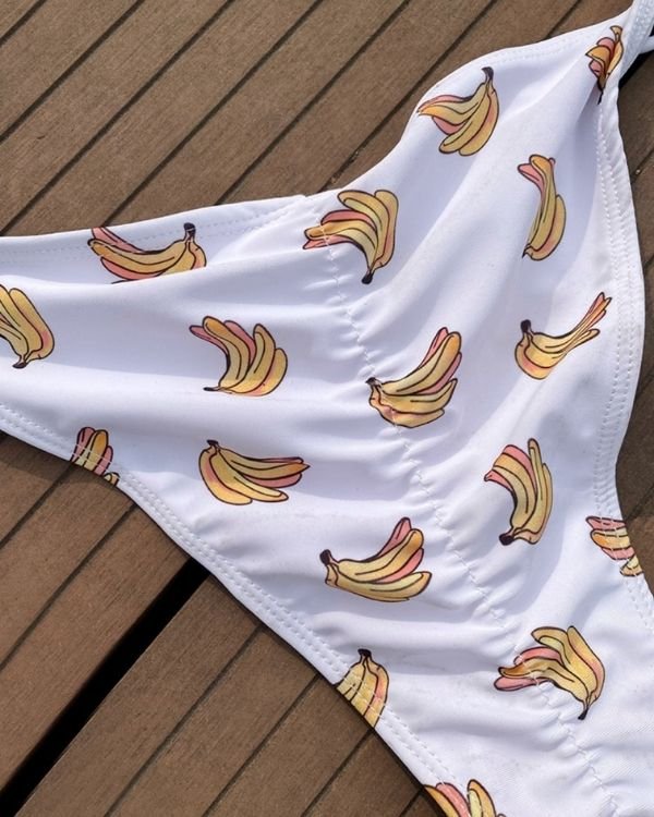 Banana Damen High-Waist Bikinihose 