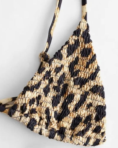 Bikini Damen Bademode im Leopard Print Look 