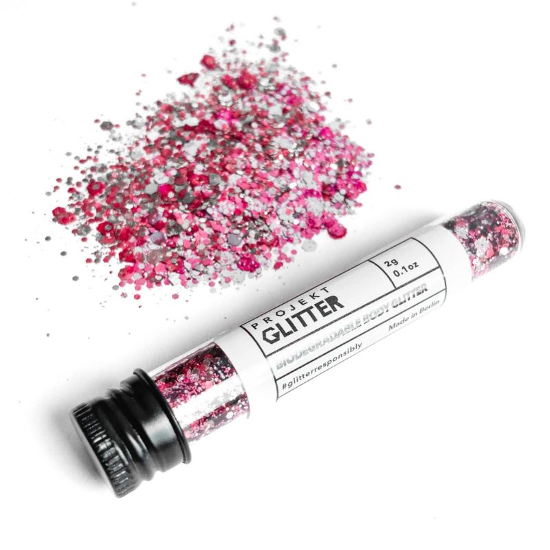 Pinkes Loses Festival Make-Up Glitzer online bestellen - Biologisch abbaubar 