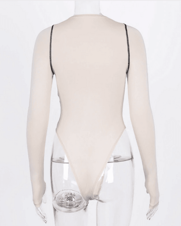 beige Damen Body angenehm zum tragen