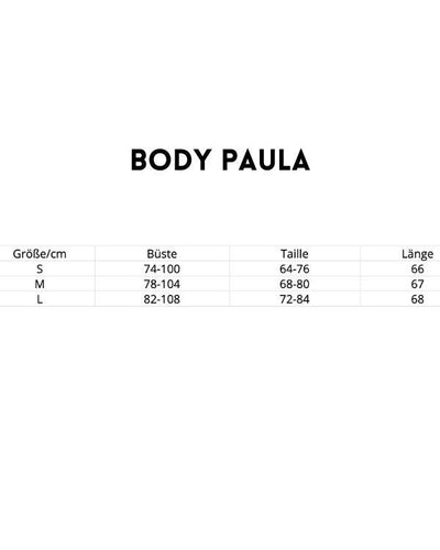 Body Grössentabelle