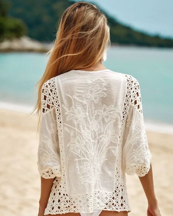 Bluse weiß sommer clearance