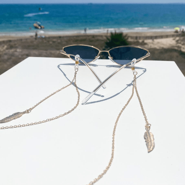 Brillenkette Feathers