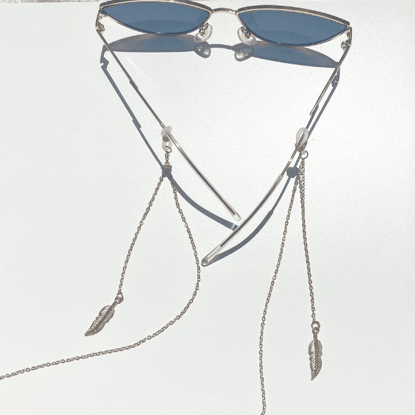 Brillenkette Feathers