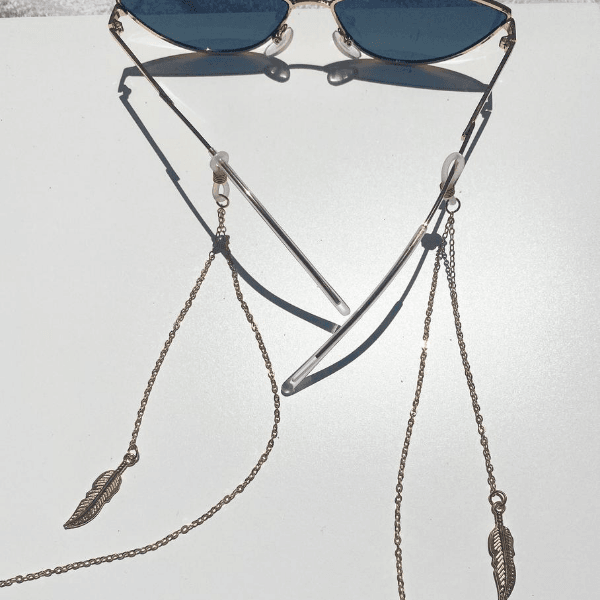 Brillenkette Feathers
