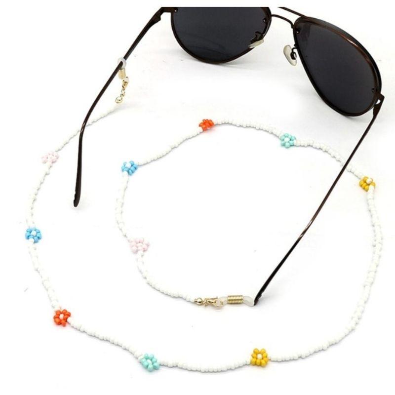 Brillenketten Flower Power