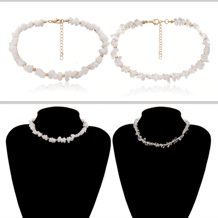 Choker Halsketten aus Natursteinen kaufen