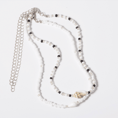 Zwei Perlenketten Halsketten Choker im Set