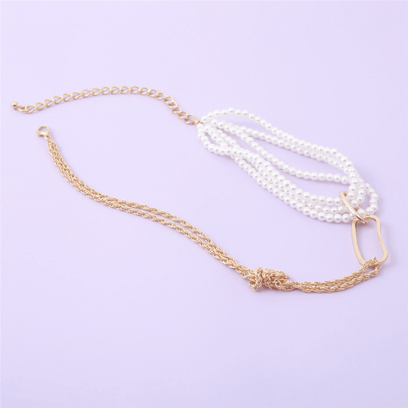 Perlen Choker Halskette Damen Schweiz