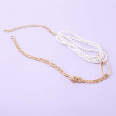 Perlen Choker Halskette Damen Schweiz