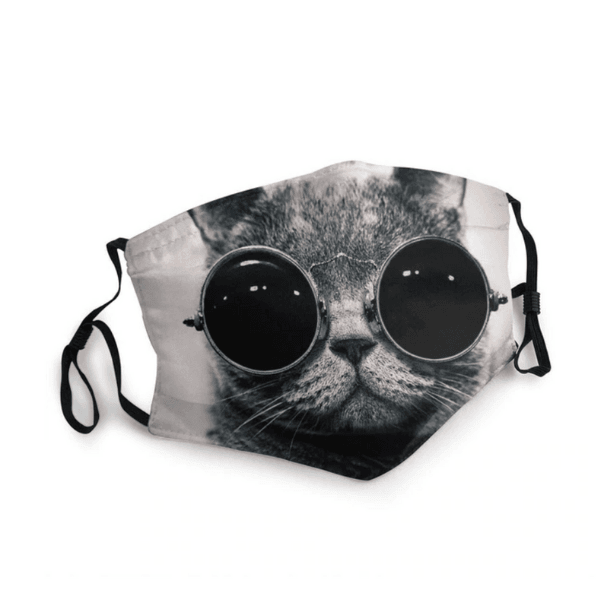Gesichtsmasken Schutz Psycho Cat