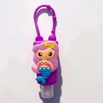 Desinfektionsanhänger Kinder Meerjungfrau Lila