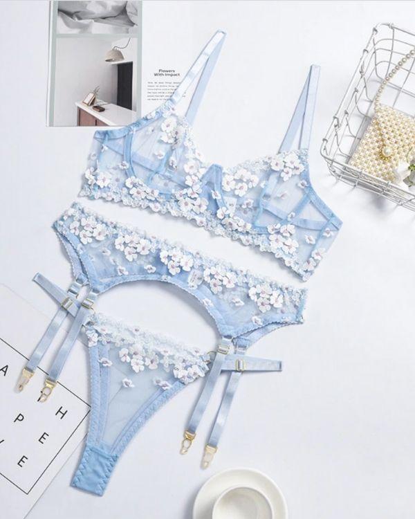 Dessous hellblau Outlet