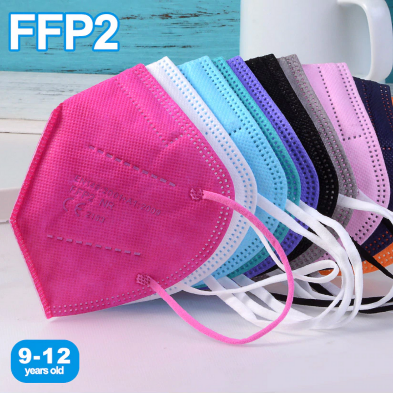 FFP2 Kindermasken in allen Farben