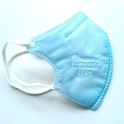 hellblaue Dr Hua FFP2 Schutzmasken - Kinder FFP2 Masken online kaufen 