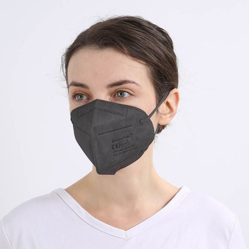 Dunkelgraue FFP2 Masken Erwachsene Schweiz - FFP2 Schutzmasken kaufen