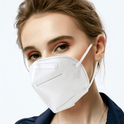Weisse FFP2 Maske - Zertifiziert und nach EU Standard hergestellt