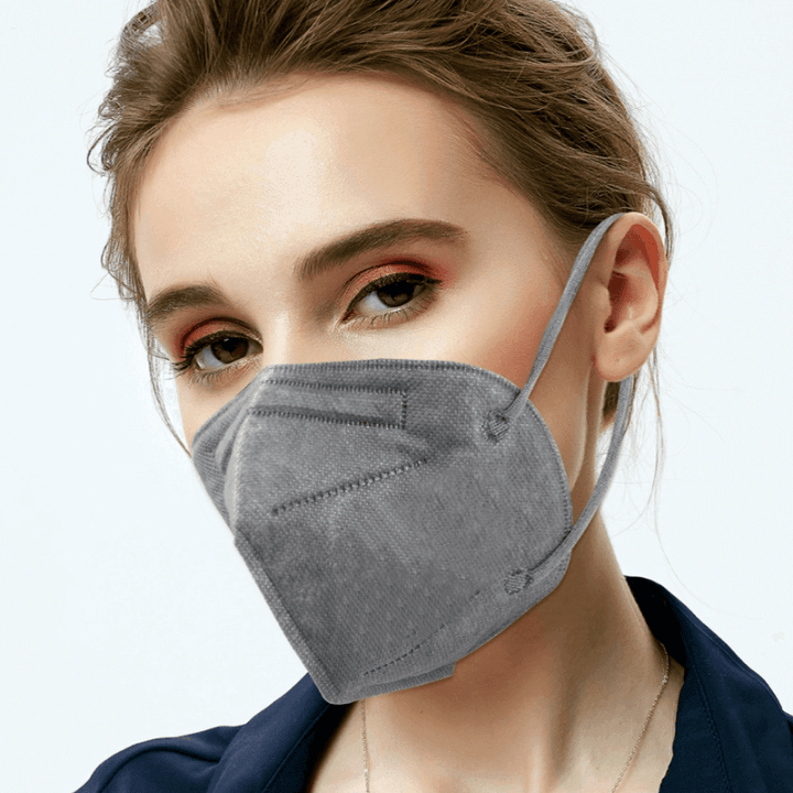 FFP2 Atemschutzmasken grau | Schutzmasken Zertifiziert in der Farbe grau