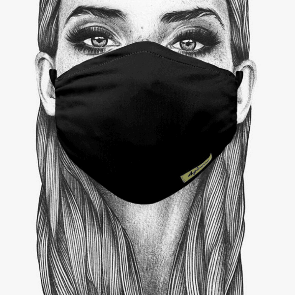Hygienemaske Gesichtsmaske Fashion Maske Baumwolle mit Filter