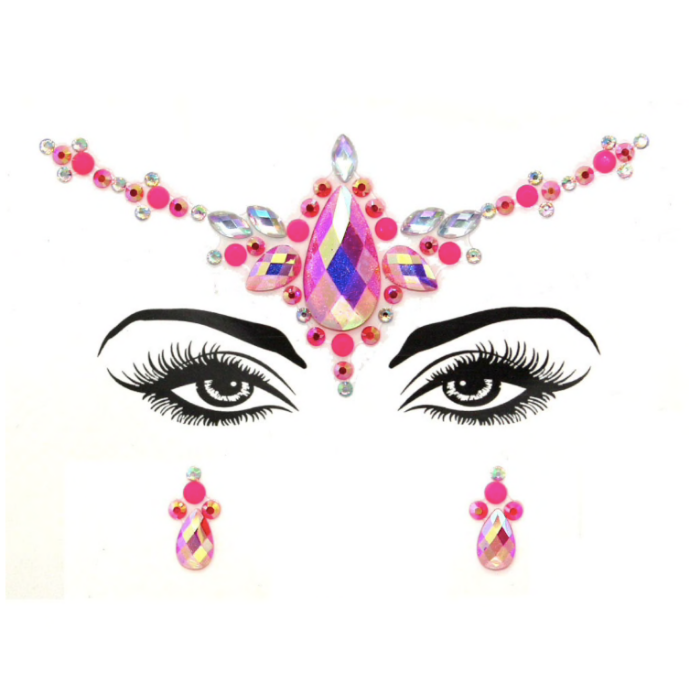Glitzersteine Pink Shine