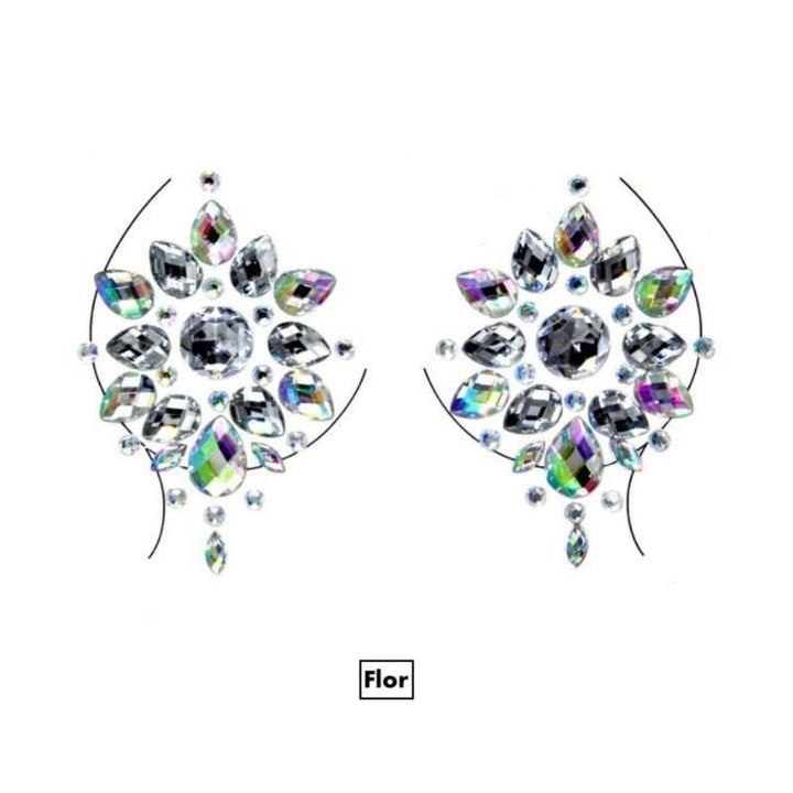 Glitzersteine Brust The Sparkle Collection