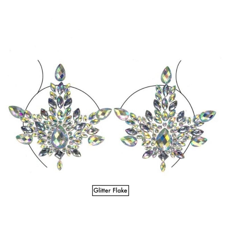 Glitzersteine Brust The Sparkle Collection
