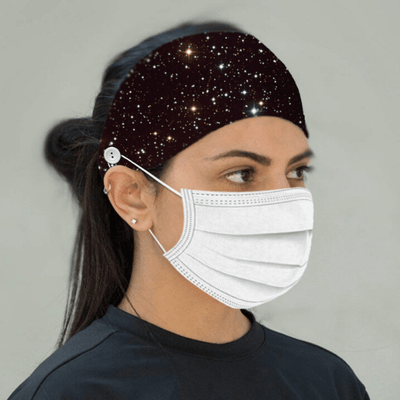 Masken Haarband für Frauen und Männer im Universum Style