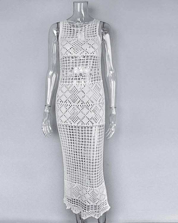 Maxi Crochet Kleid Irina