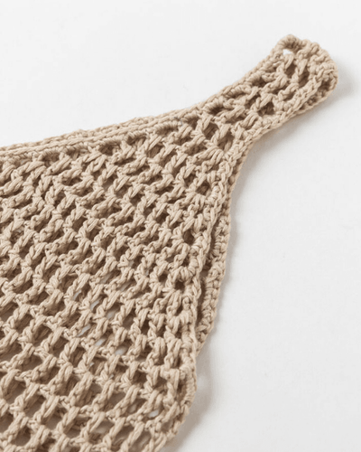 Crochet Häkeltop Beach Bohemian Muschel Fashion