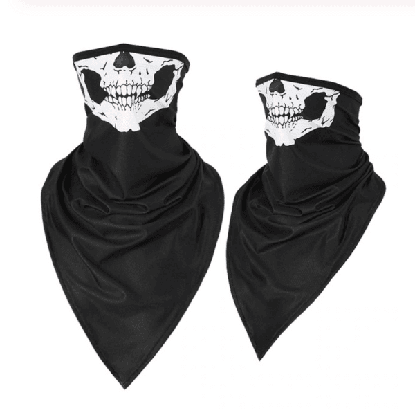 Hals-Mundschutz Loop Stoffmaske Skull Collection