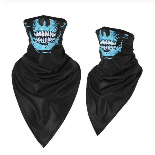 Hals-Mundschutz Loop Stoffmaske Skull Collection