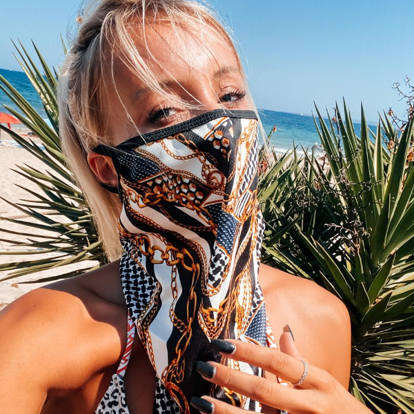 Hals-Mundschutz Stoffmaske Versa Chic