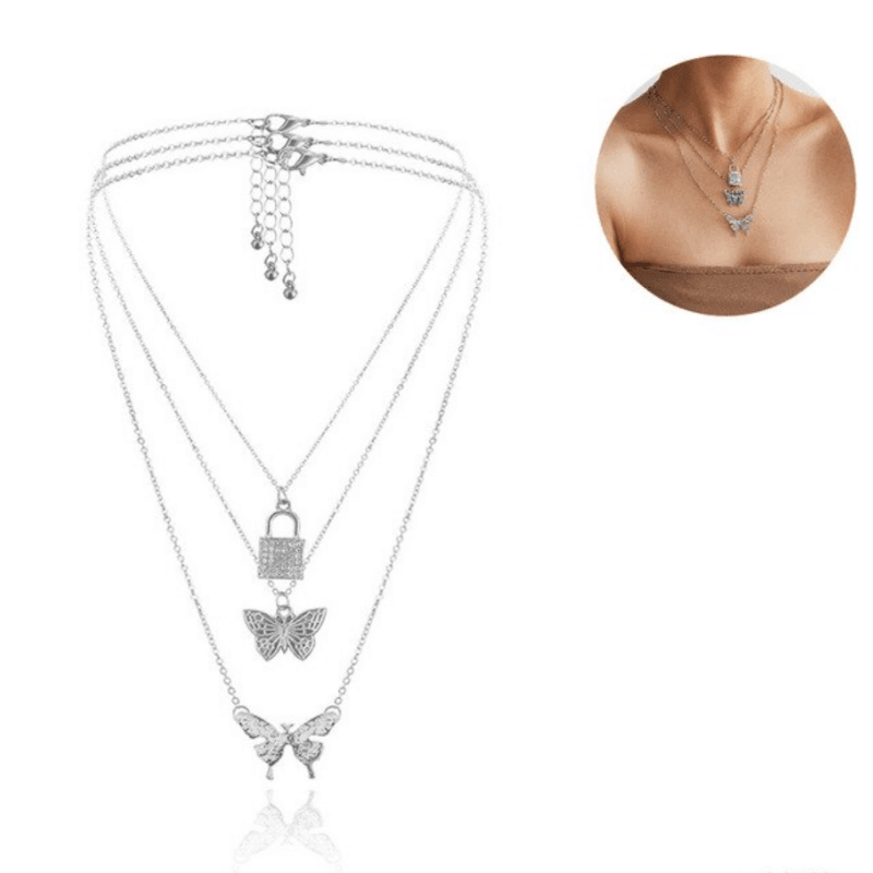 silberne Halsketten Choker Damen Schweiz