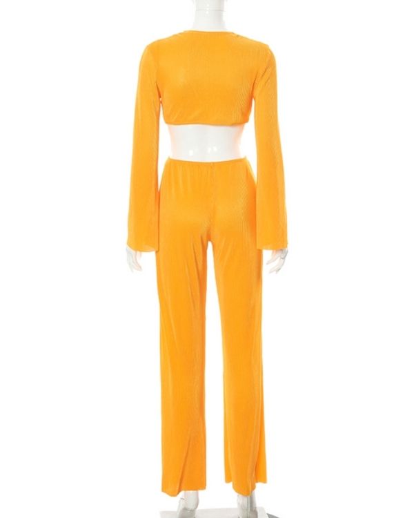Jumpsuit Einteiler mit Cut-Outs auf den Seiten und rueckseite - Gerippter eleganter Sommer Overall 
