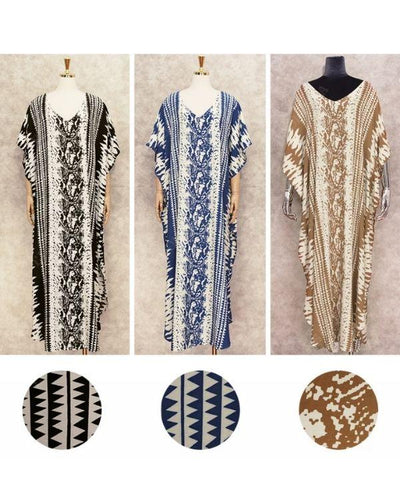 Lange Kaftan Tunika Kleider Damen online kaufen Schweiz 