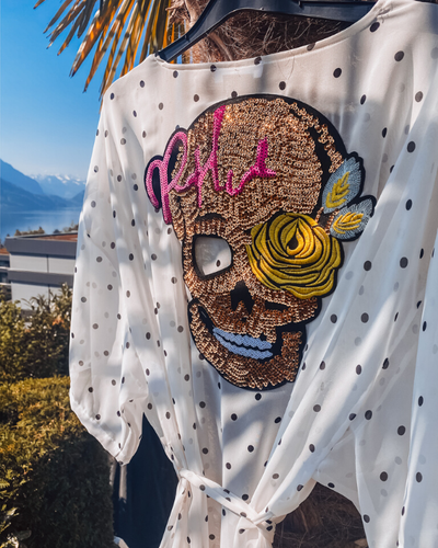 Kimono Skull'nd Roses