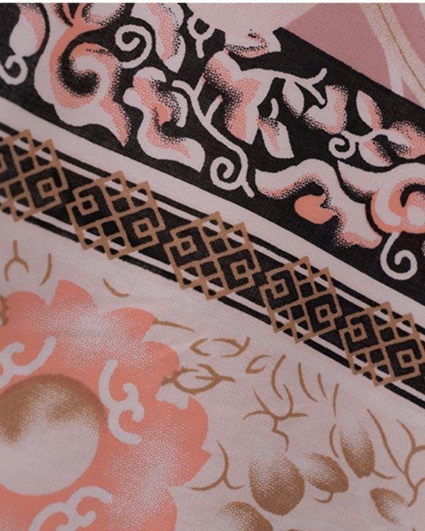 Rayon Kimono mit Ethno Mustern