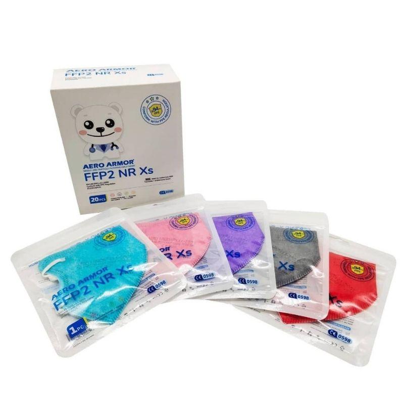 Zertifizierte Kinder FFP2 Schutzmasken in allem Farben